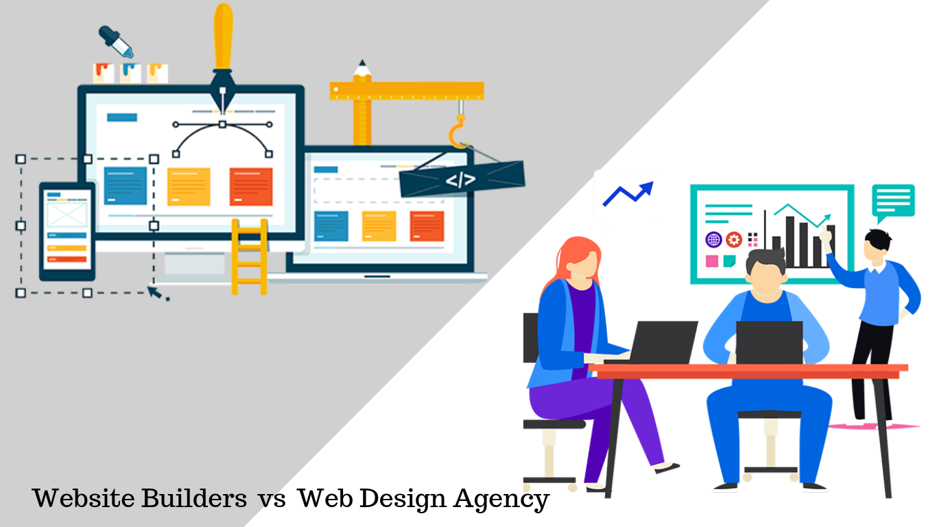 DIY website builders vs web design agency